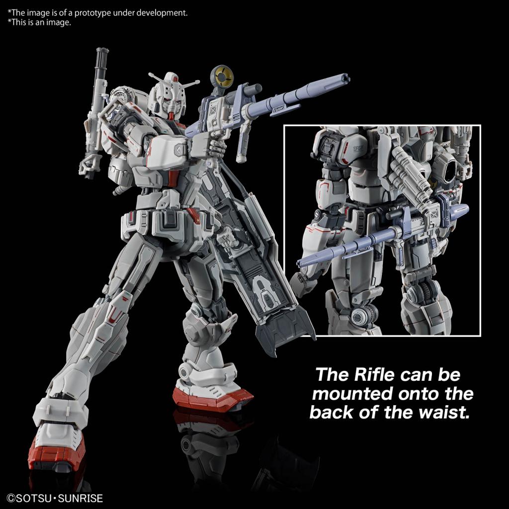 GUNDAM - HG 1/144 Gundam EX (RFV) - Model Kit - 4