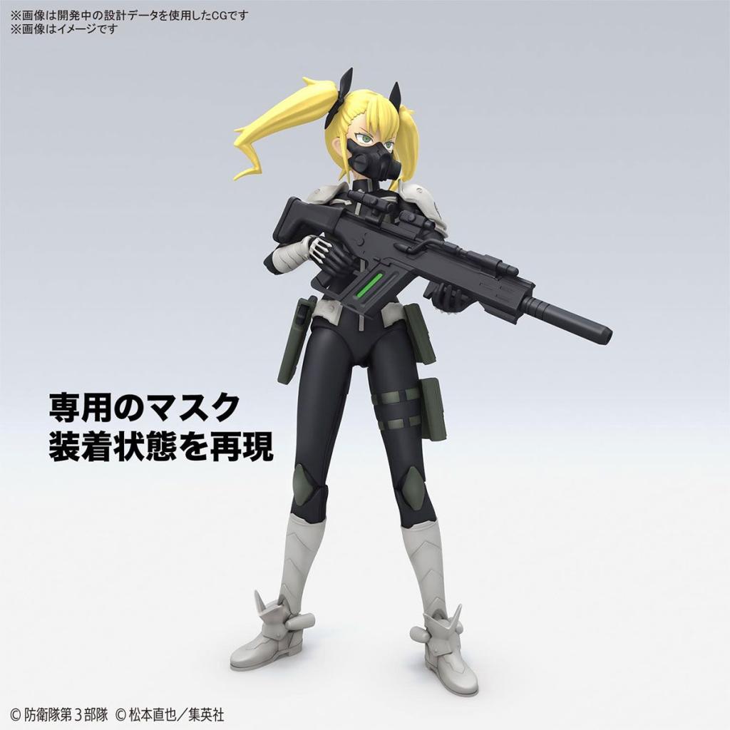KAIJU NO. 8 - Figure-rise Standard Kikoru Shinomiya - Model Kit - 5