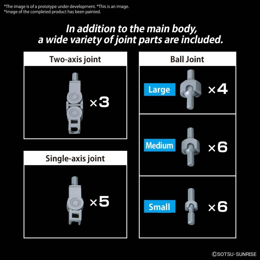 GUNDAM - Option Parts Set Gunpla 08 (Ballden Arm Arms) - Model Kit - 4