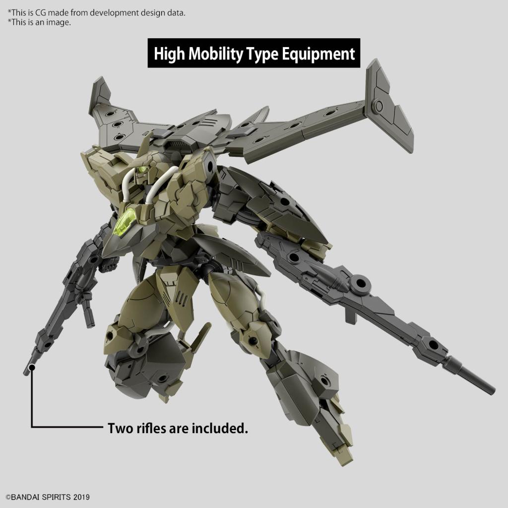 30MM - 1/144 bEXM-21 Verdenova (Green) - Model Kit - 3