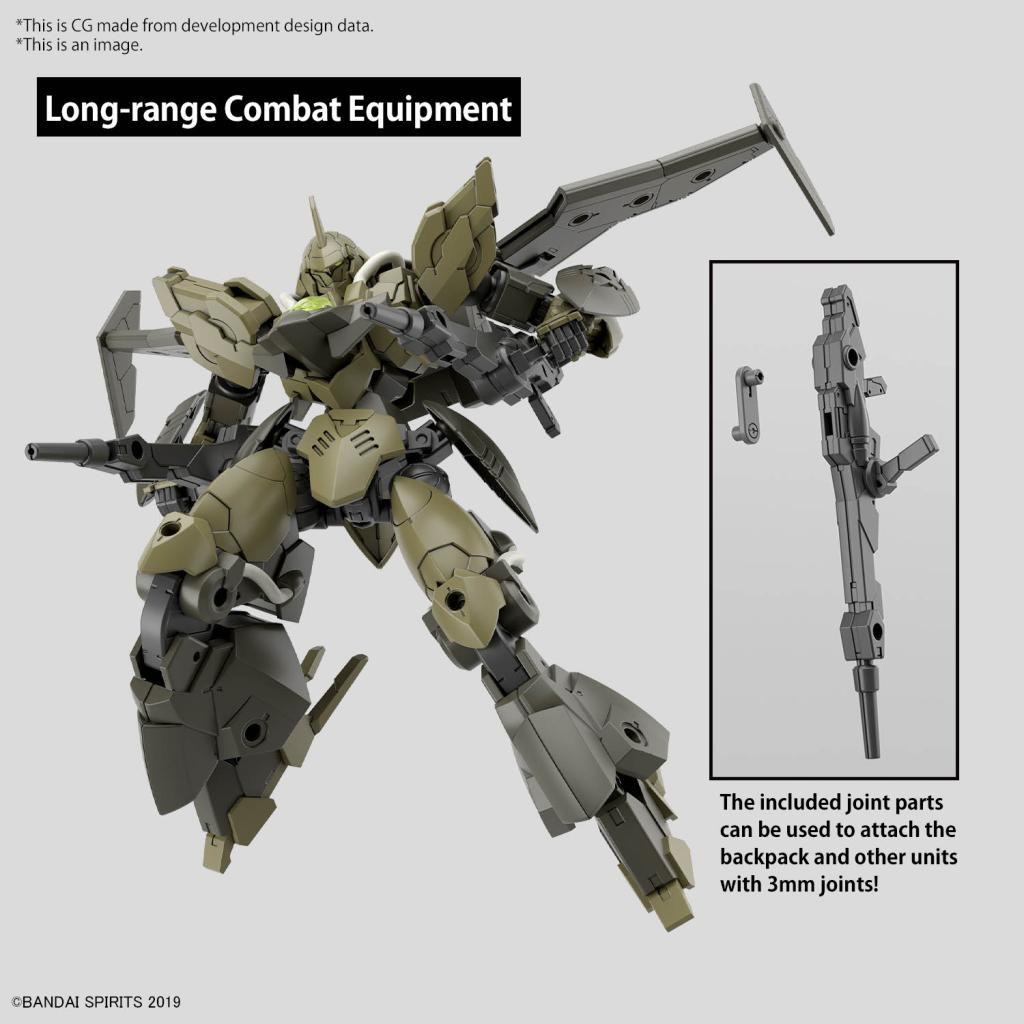 30MM - 1/144 bEXM-21 Verdenova (Green) - Model Kit - 4