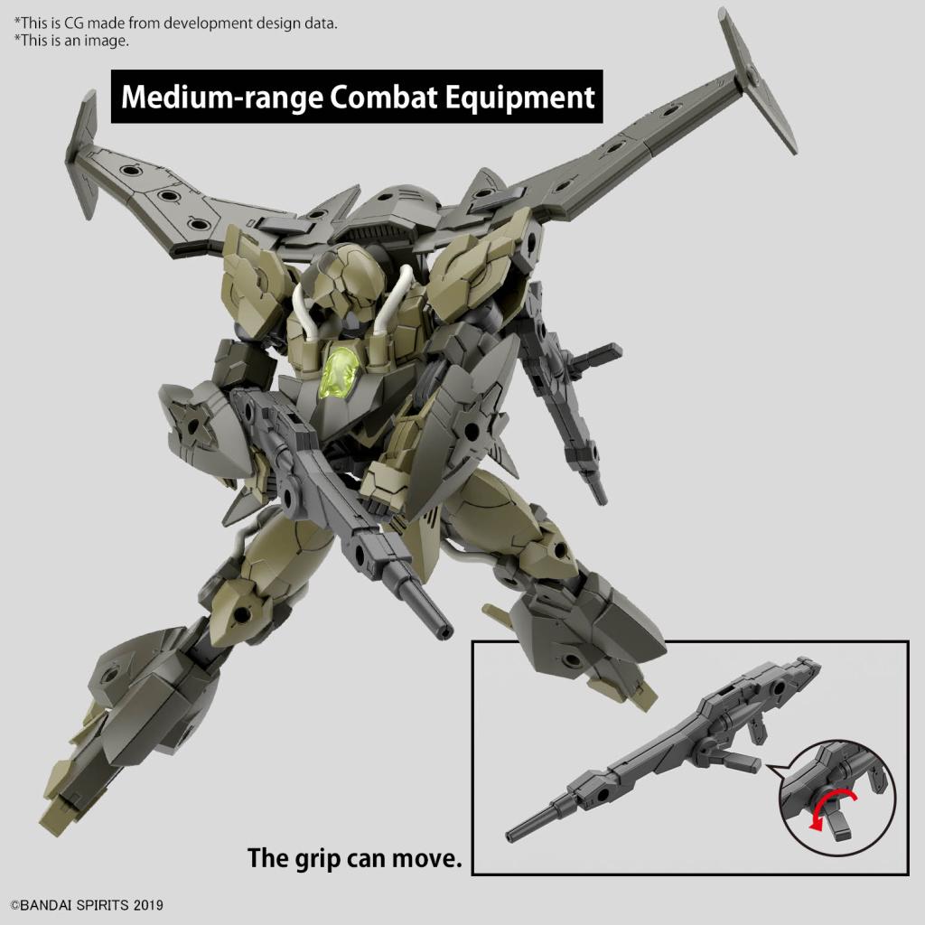 30MM - 1/144 bEXM-21 Verdenova (Green) - Model Kit - 5