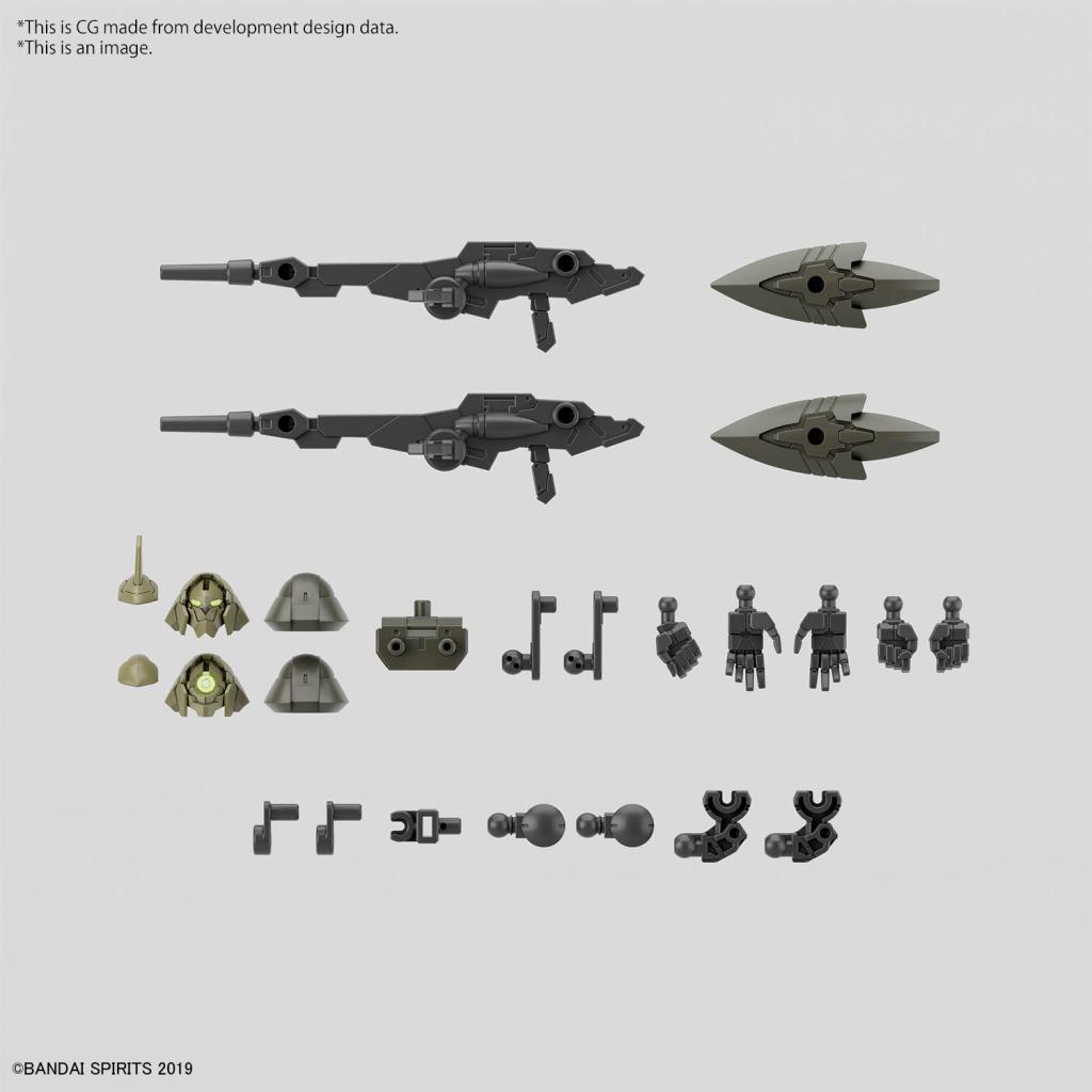 30MM - 1/144 bEXM-21 Verdenova (Green) - Model Kit - 6