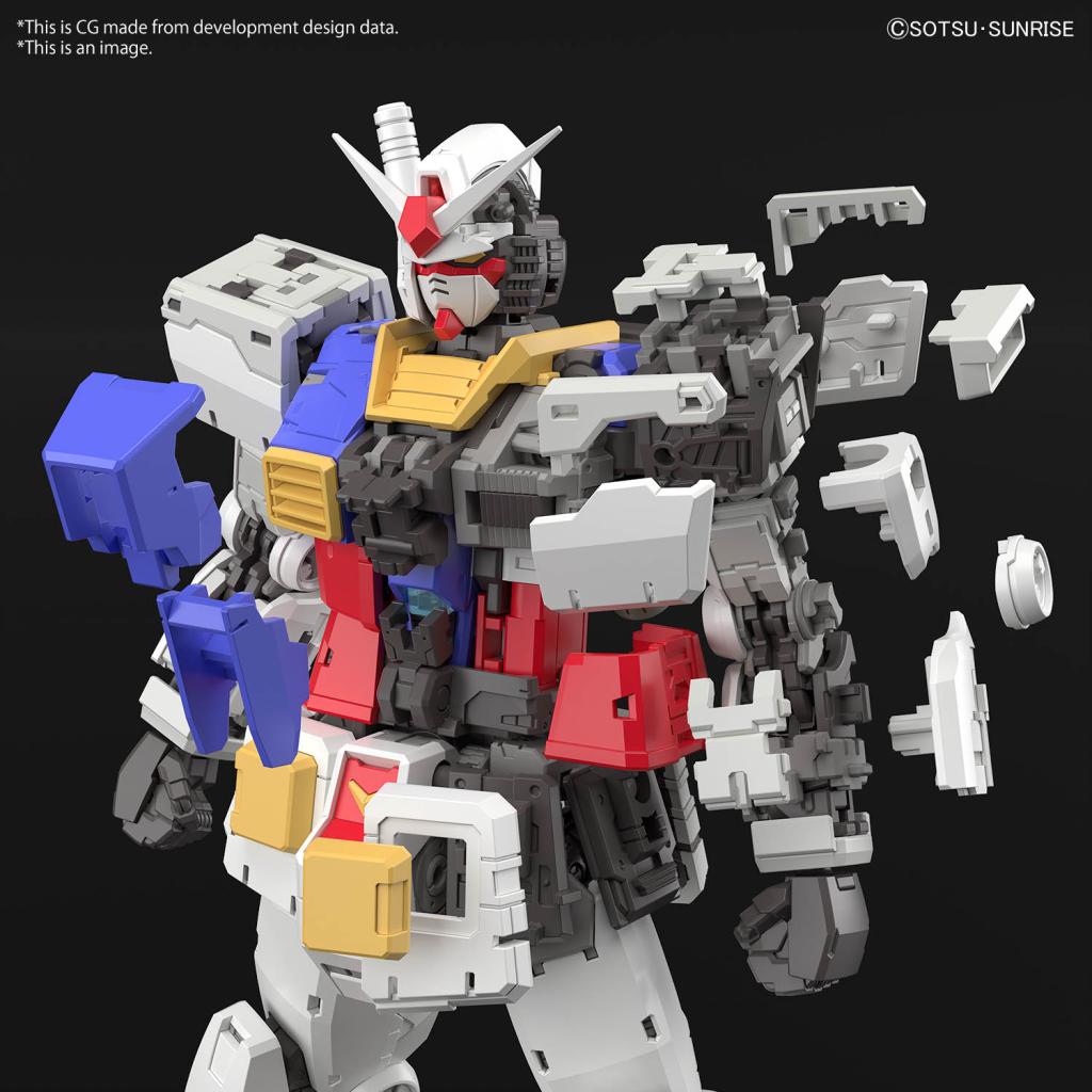 GUNDAM RG 1/144 RX782 Gundam Ver. 2.0 Model Kit Model Kit Bandai Model