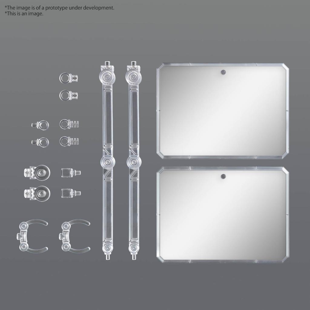 GUNDAM - Action Base 7 (Clear Color) Mirror Stickers Set - Model Kit - 2
