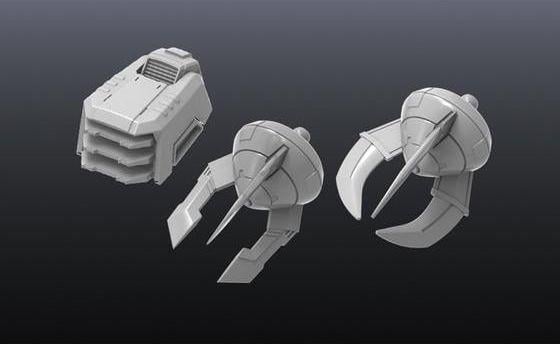 GUNDAM - Builders Parts HD 1/144 MS Ground 01 - Model Kit - 2