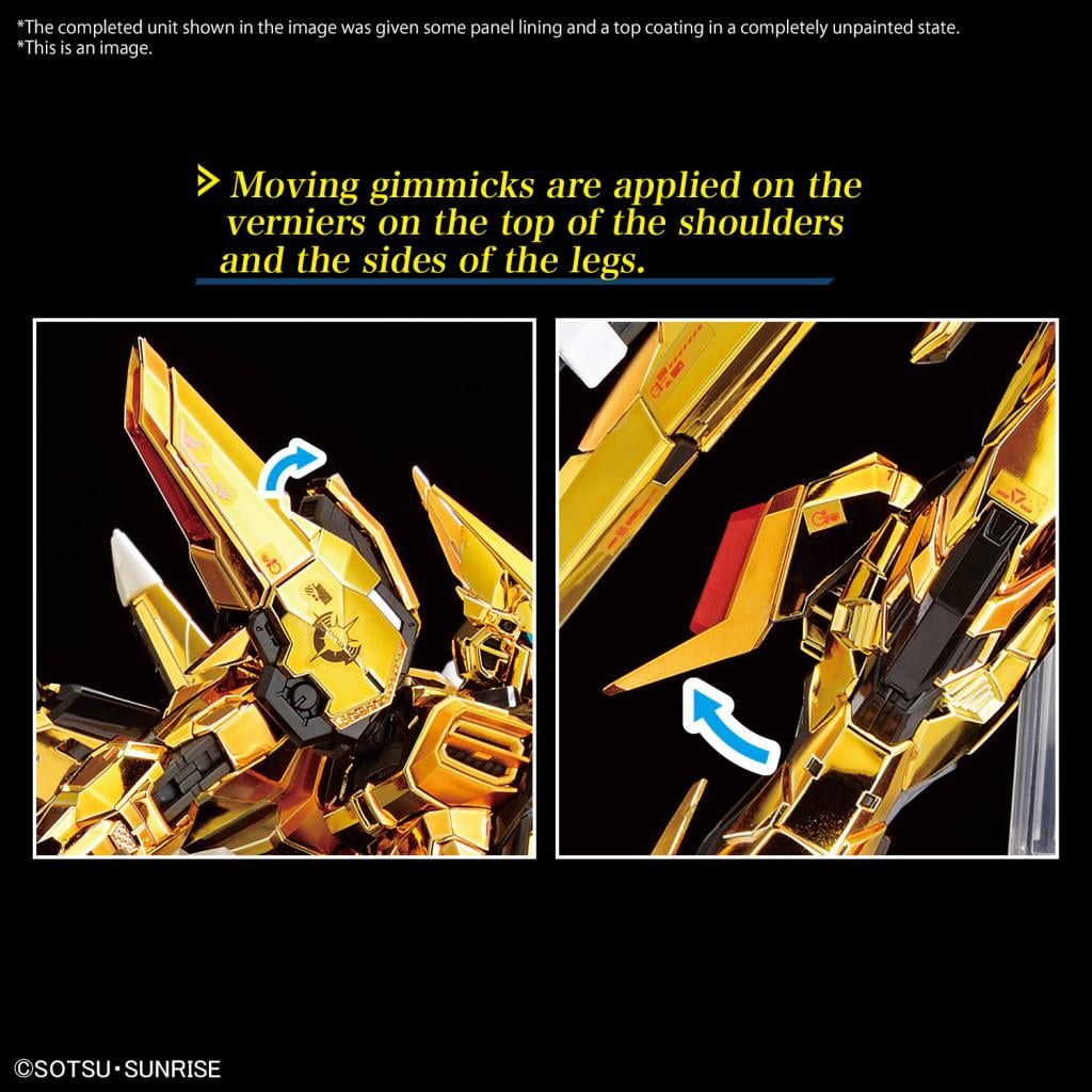 GUNDAM - RG 1/144 Akatsuki Gundam Oowashi Unit - Model Kit - 5