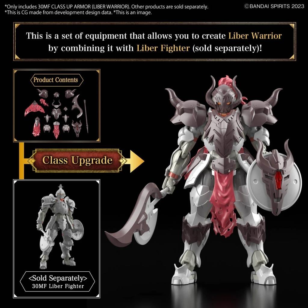 30MF - Class Up Armor (Liber Warrior) - Model Kit - 3