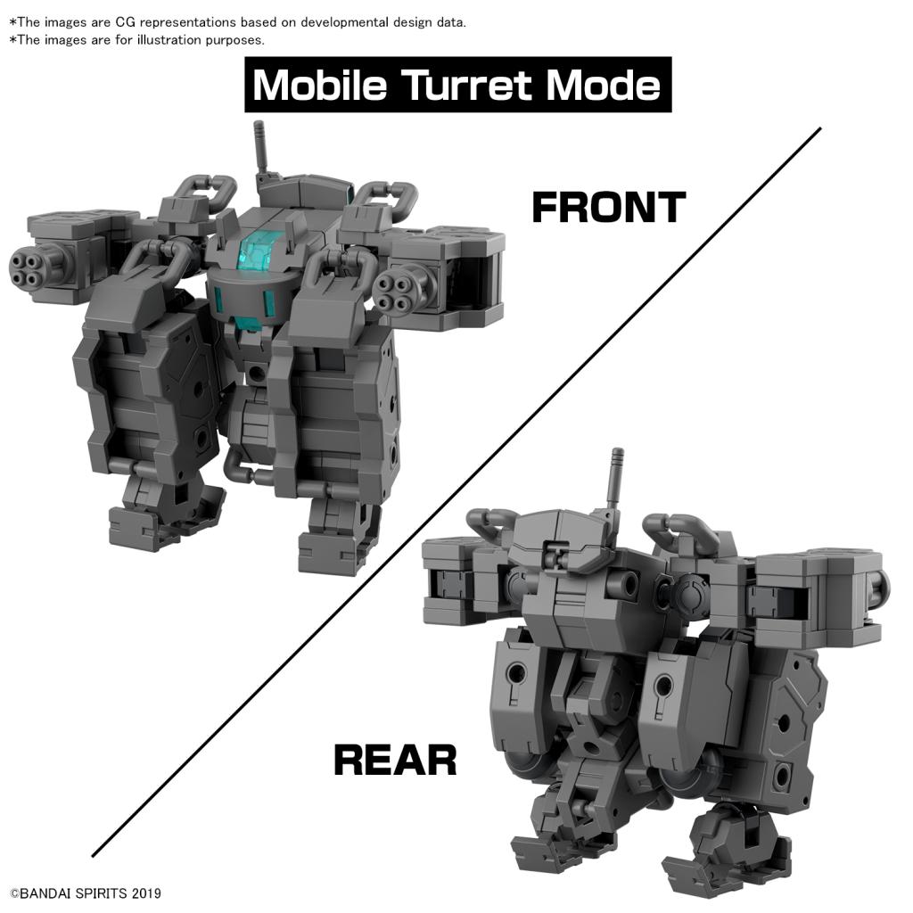 30MM - 1/144 Extended Armament Vehicule (Smart Trans. Mac.) -Model Kit - 3