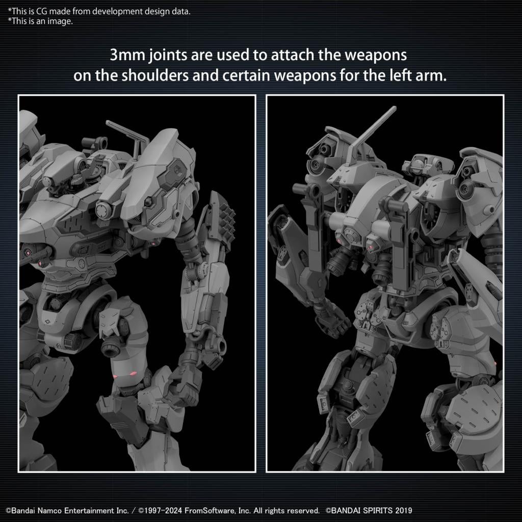 30MM - Armored Core VI RaD CC-2000 Orbiter - Model Kit - 4