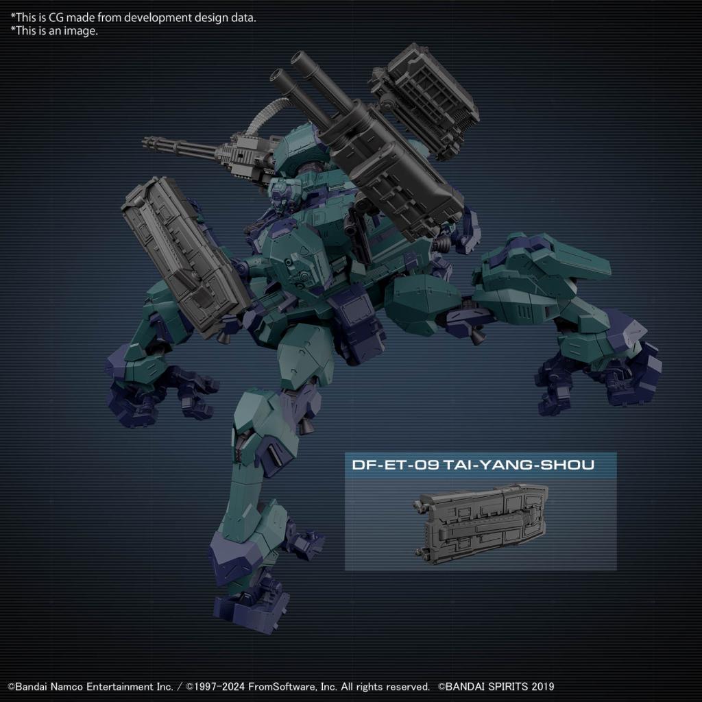 30MM - Armored Core VI BD-011 Melander Liger Tail - Model Kit - 4