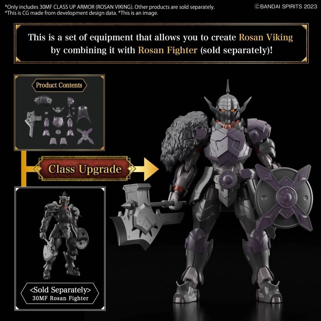 30MF - Class Up Armor (Rosan Viking) - Model Kit - 3