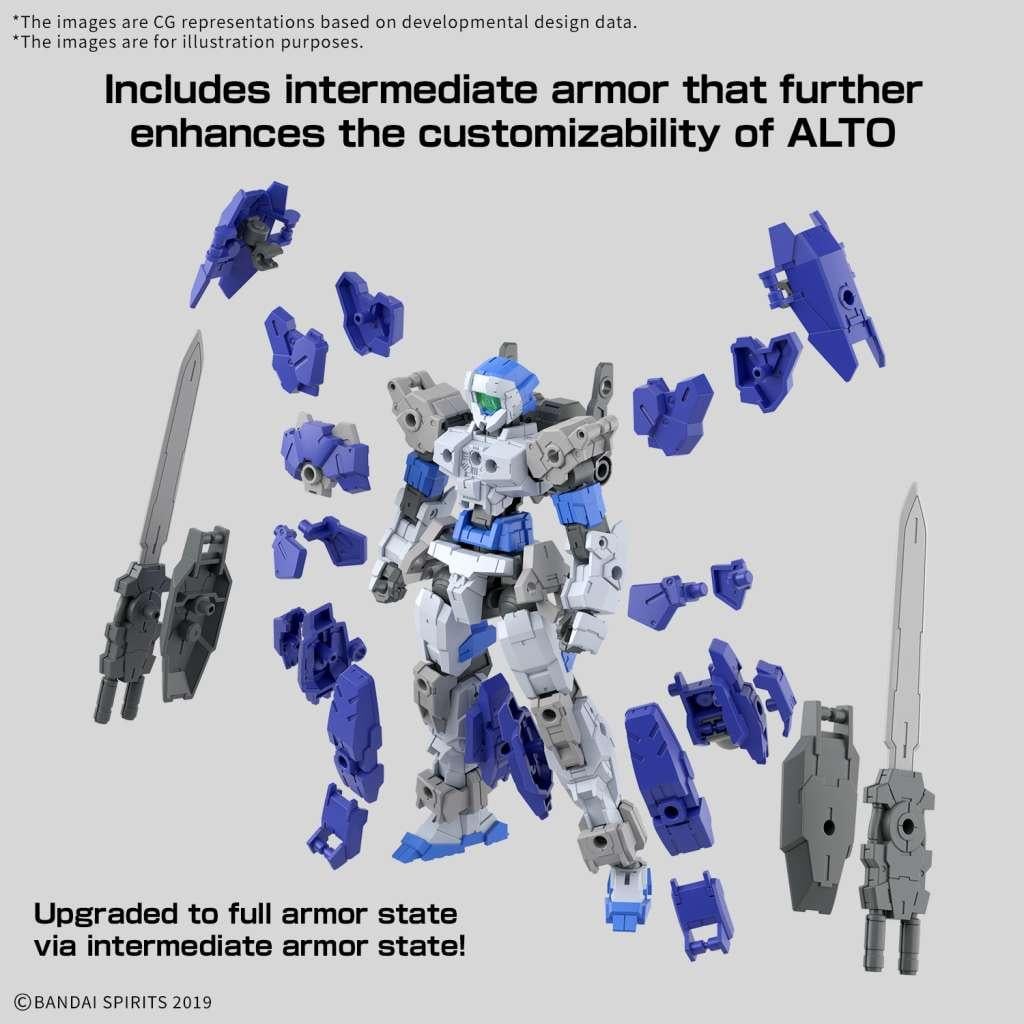 GUNDAM - 30MM 1/144 eEXM-17FA FULL ARMOR ALTO  - Model Kit - 4