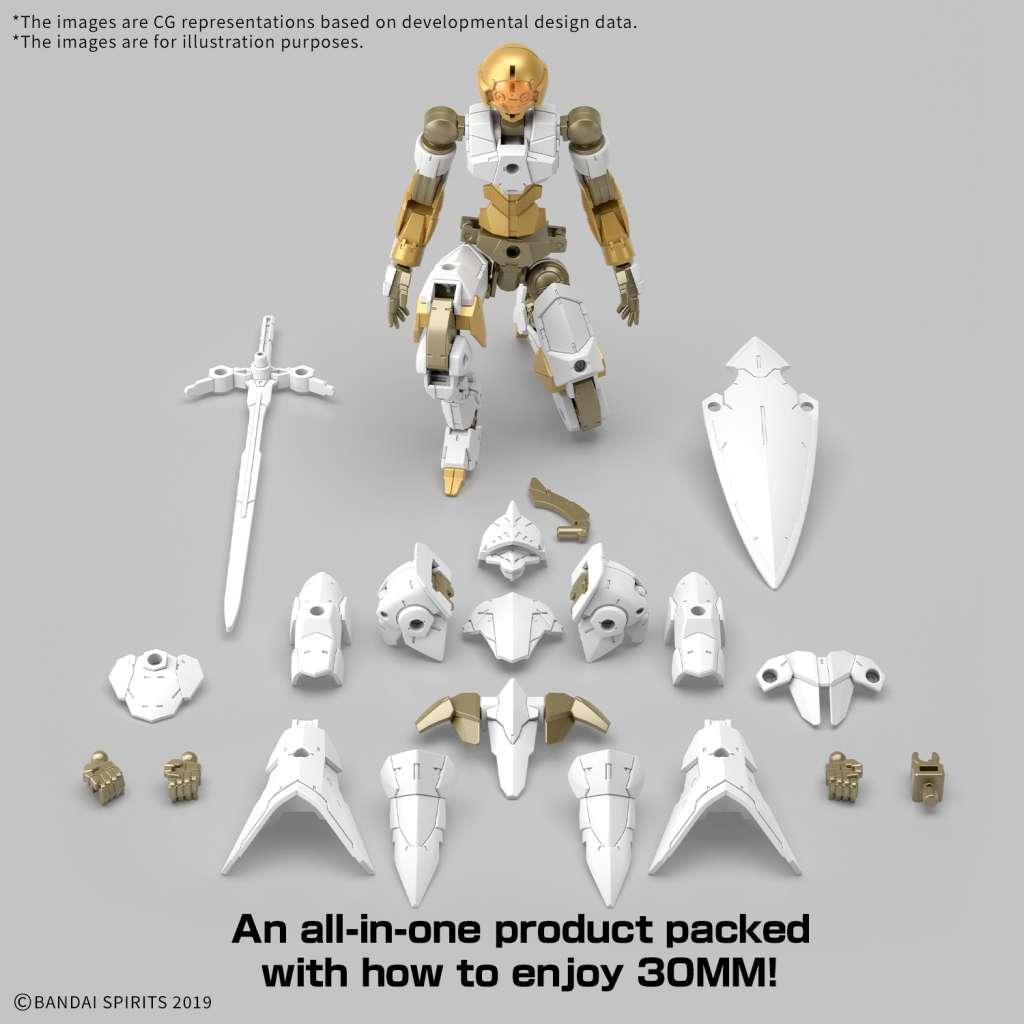 GUNDAM - 30MM 1/144 EXM-A9rk SPINATIO - Model Kit - 4