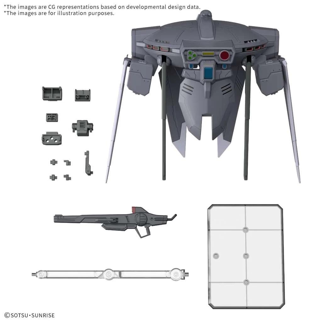 GUNDAM - OPTION PARTS SET GUNPLA 15 (CAVALIER AIFRID) - Model Kit - 2