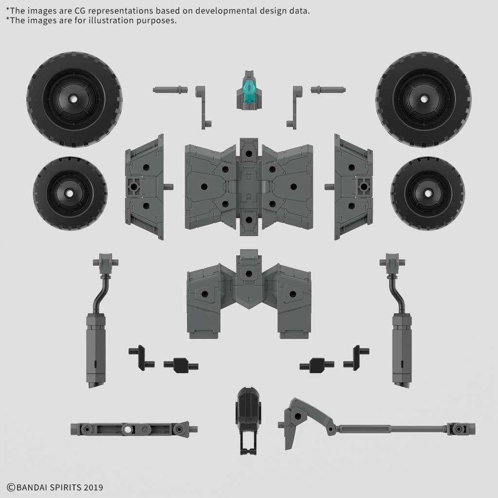GUNDAM - 30MM 1/144 Extended Armament Vehicle B - Model Kit - 5