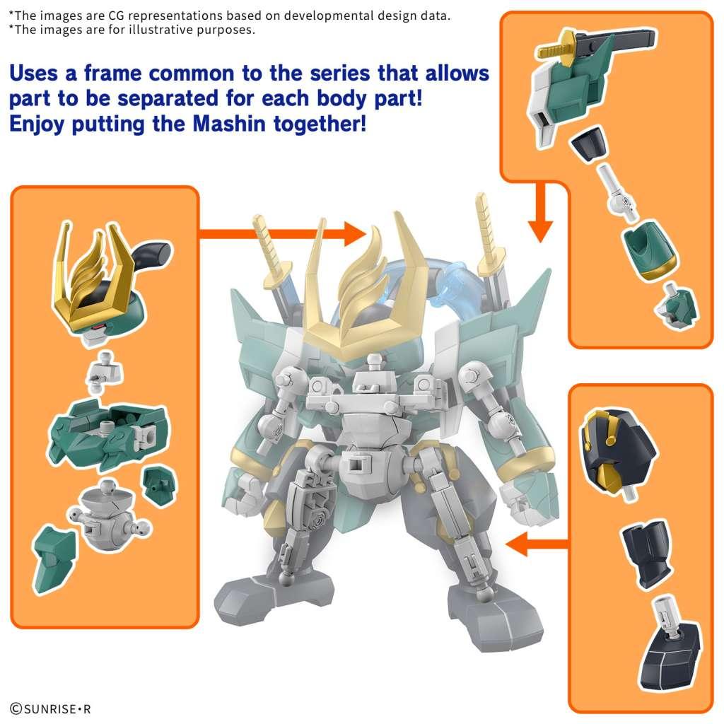 GUNDAM - FUJINMARU - Model Kit - 3