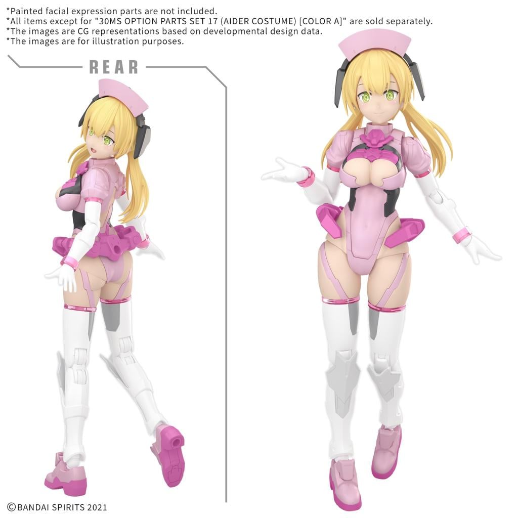 30MS - Option parts set 17 (Aider Costume) (Color A) - Model Kit - 3