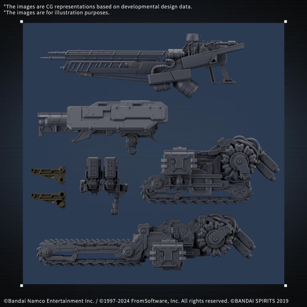 ARMORED CORE VI - CC-3000 Wrecker Milk Tooth - Model Kit - 6