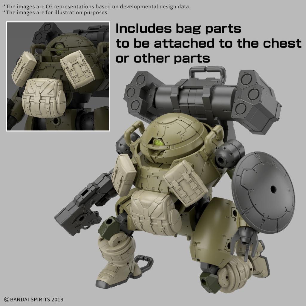 30MM - 1/144 bEXM-6 Roundnova I - Model Kit - 3