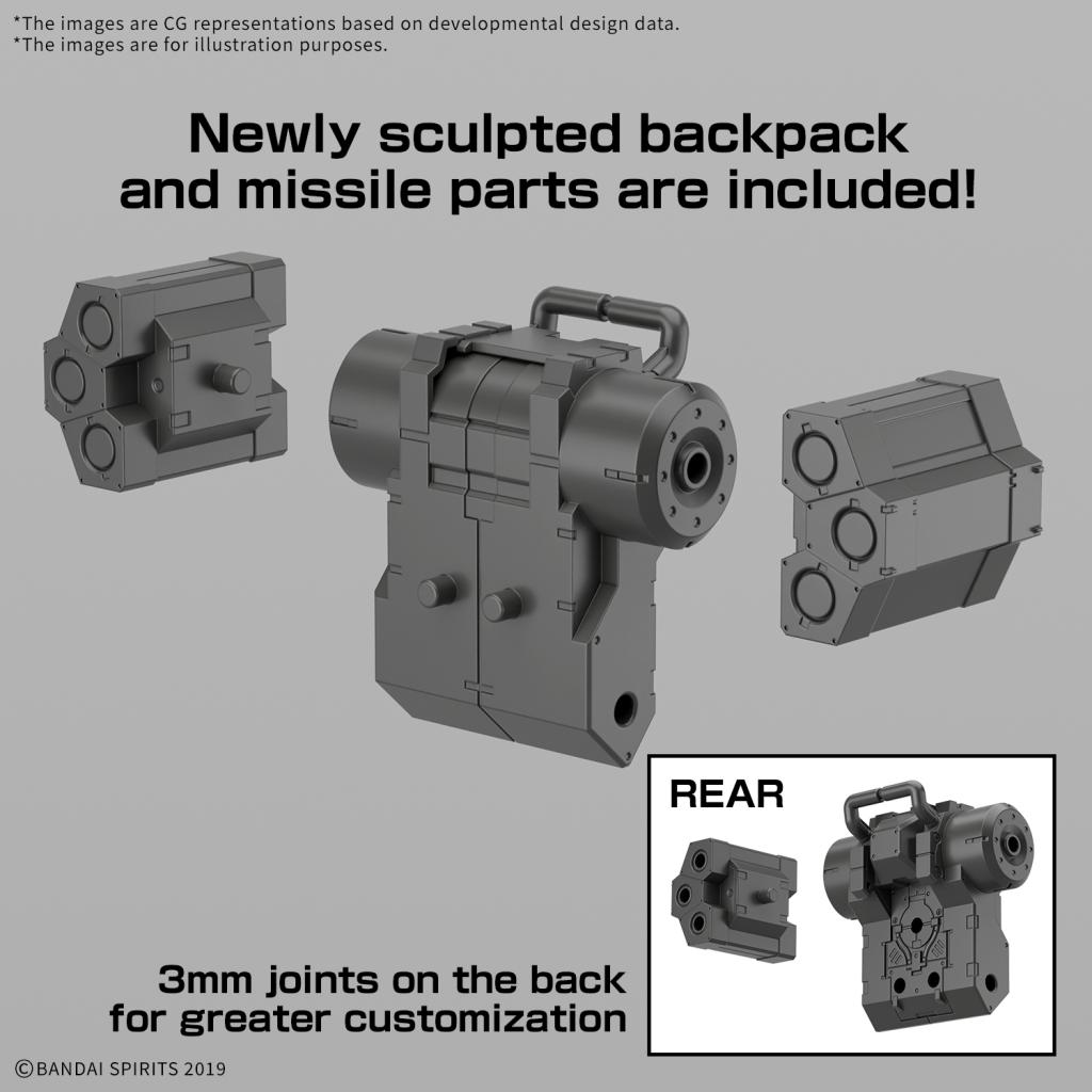 30MM - 1/144 bEXM-6 Roundnova I - Model Kit - 4