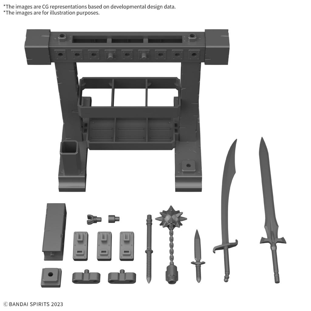 30MF - Item Shop 3 (Weapon Option) - Model Kit - 2