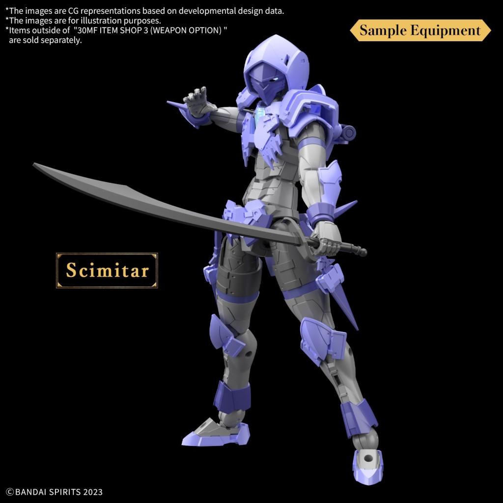 30MF - Item Shop 3 (Weapon Option) - Model Kit - 5