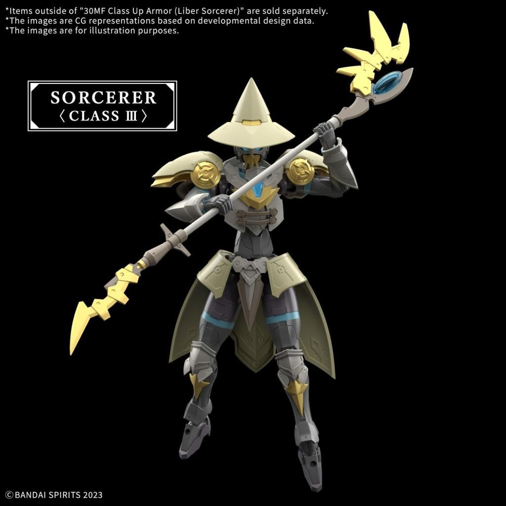 30MF - Class Up Armor (Liber sorcerer) - Model Kit - 6