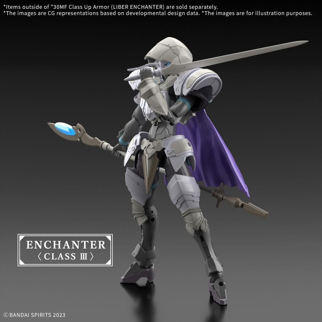 30MF - Class Up Armor (Liber Enchanter) - Model Kit - 6