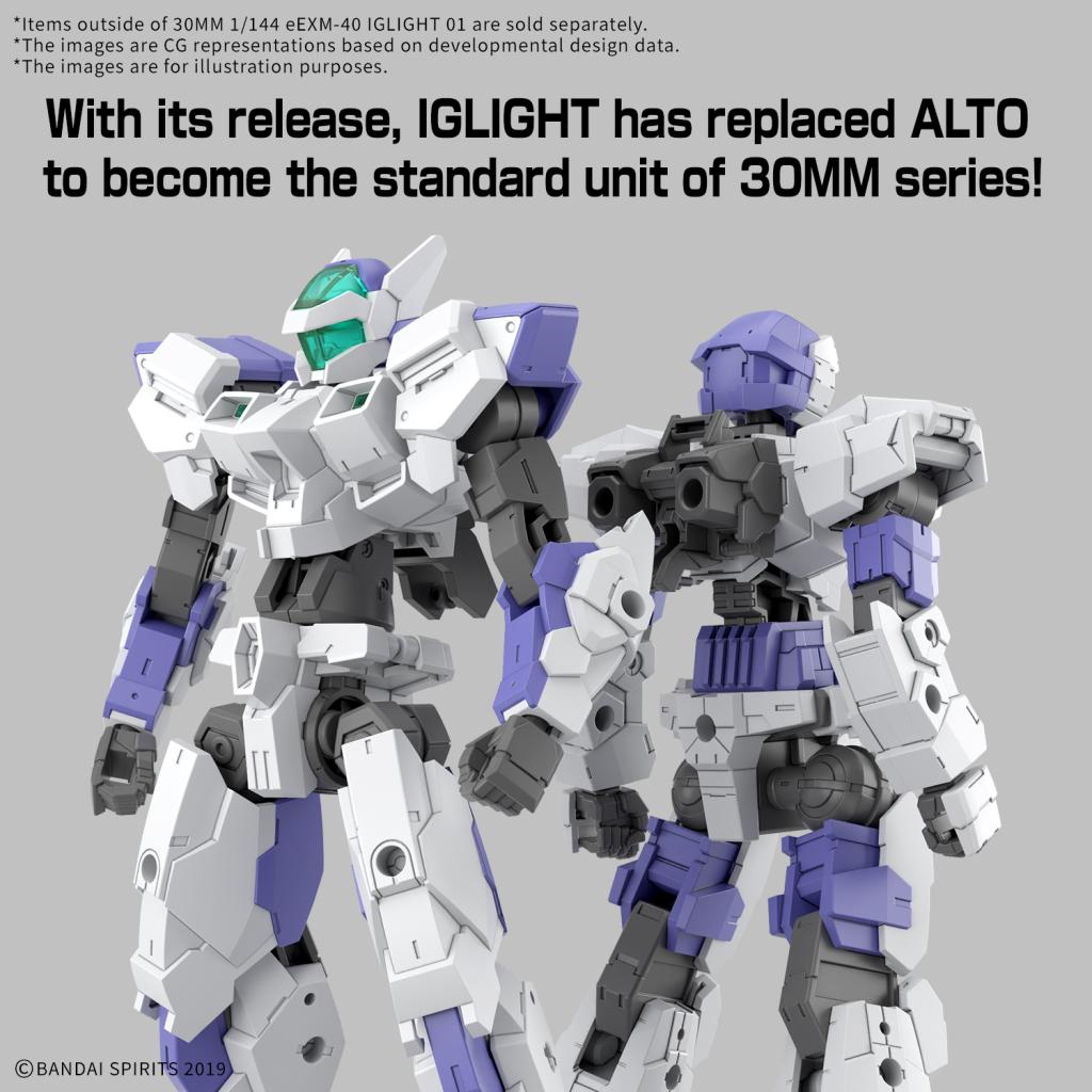 30MM - 1/144 eEXM-40 IGLIGHT 01 - Model Kit - 2