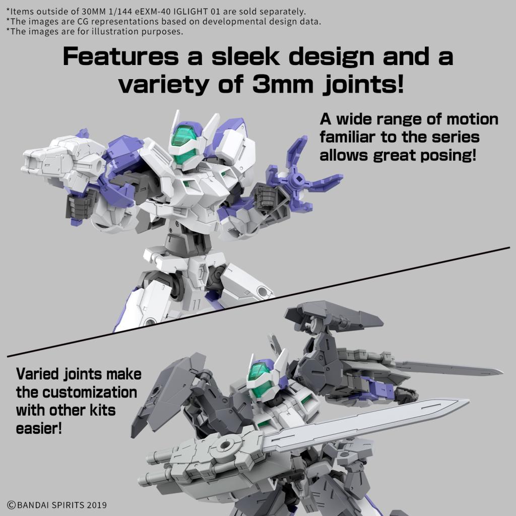 30MM - 1/144 eEXM-40 IGLIGHT 01 - Model Kit - 3