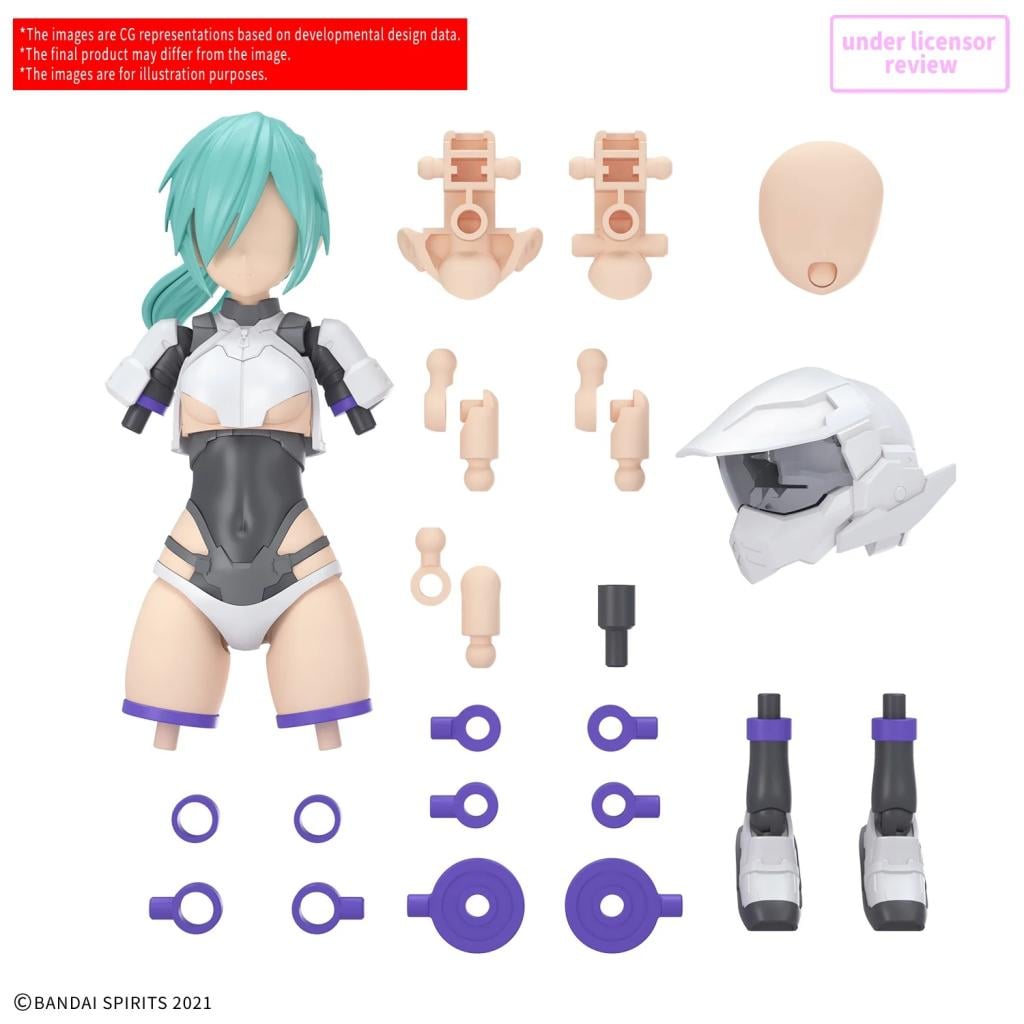 30MS - Option parts set 22 (Turbo costume a) (Color B) - Model Kit - 2