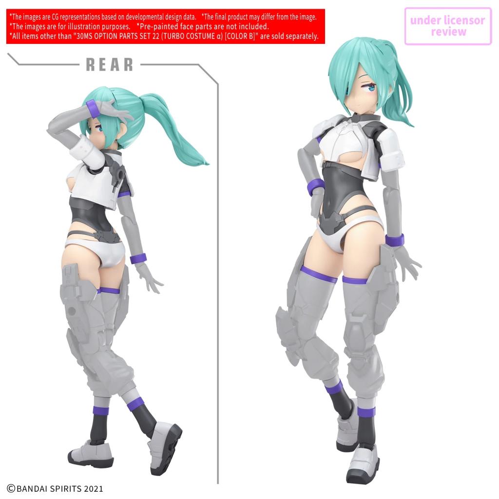 30MS - Option parts set 22 (Turbo costume a) (Color B) - Model Kit - 3
