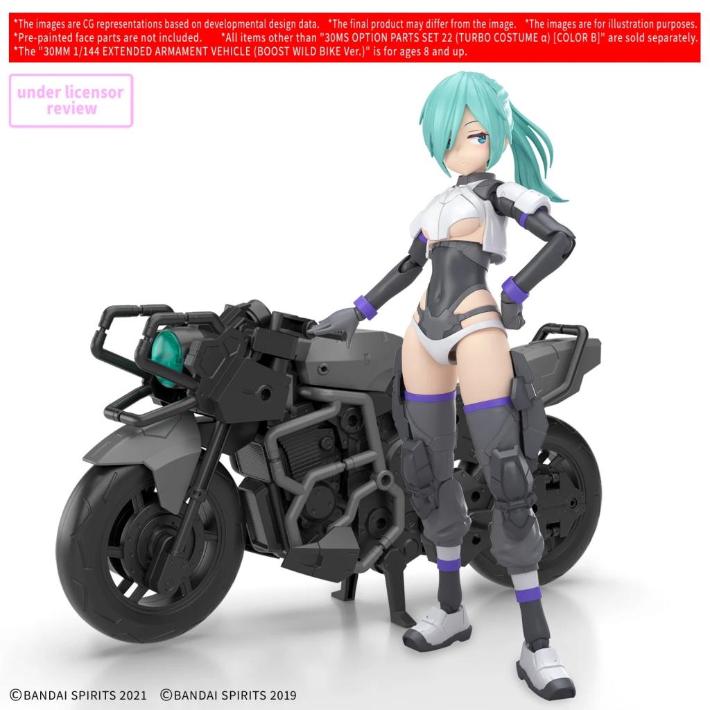 30MS - Option parts set 22 (Turbo costume a) (Color B) - Model Kit - 4