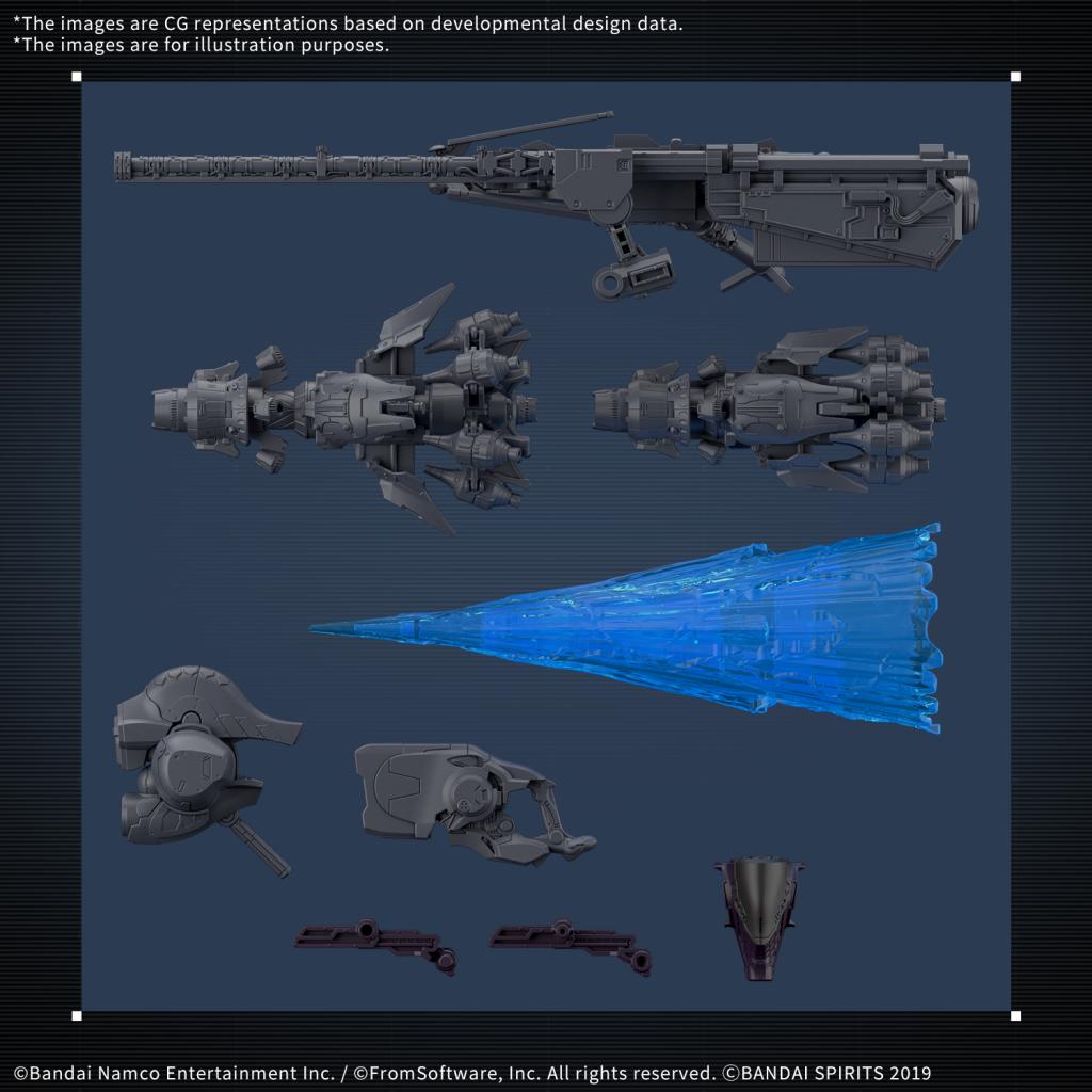 ARMORED CORE VI - 30MM Arquebus ADD VE-404 Open Faith - Model Kit - 4