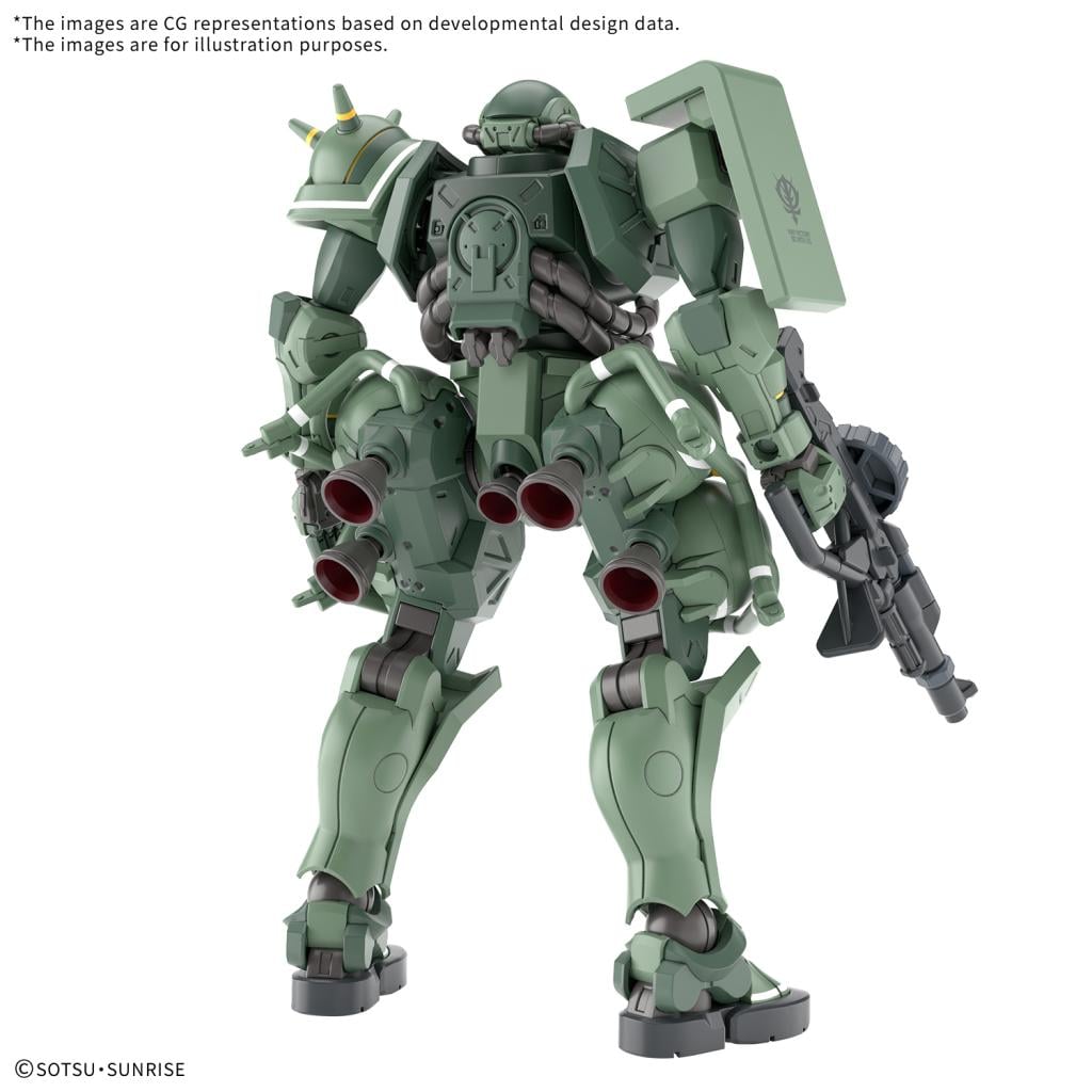 GUNDAM - HG 1/144 Zaku (GQ) - Model Kit - 2