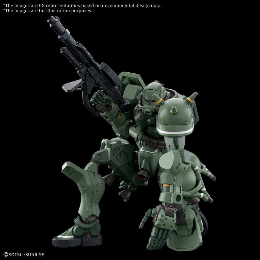 GUNDAM - HG 1/144 Zaku (GQ) - Model Kit - 3