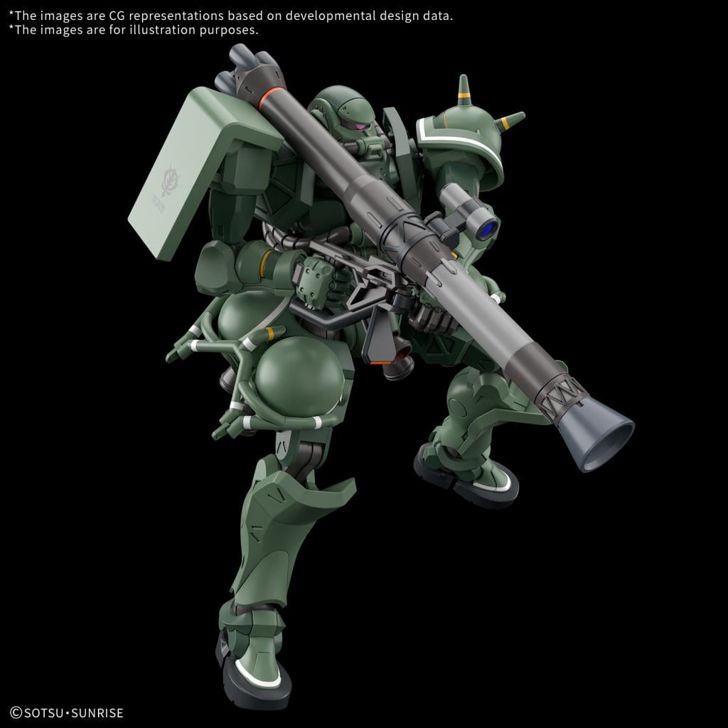 GUNDAM - HG 1/144 Zaku (GQ) - Model Kit - 4
