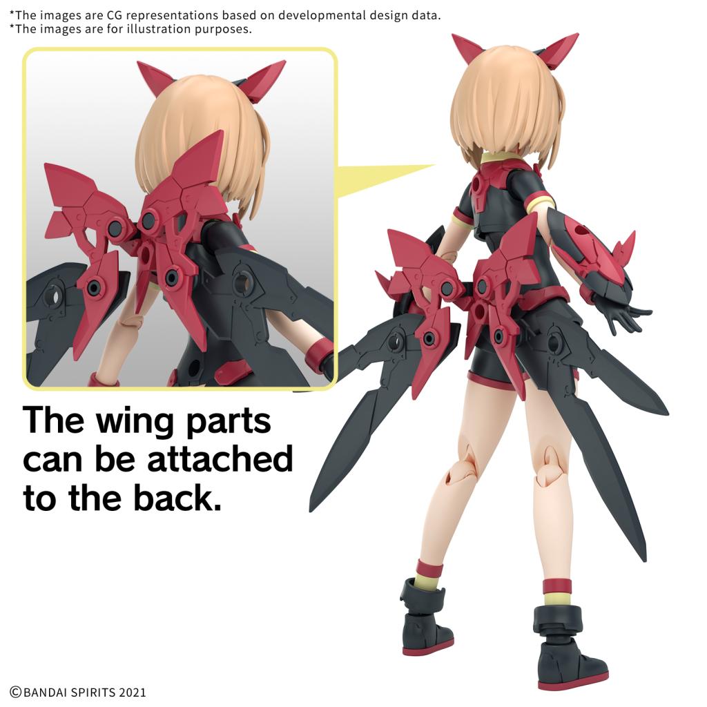 30MS - Tiasha (Dahlia wear) (Color B) - Model Kit - 2