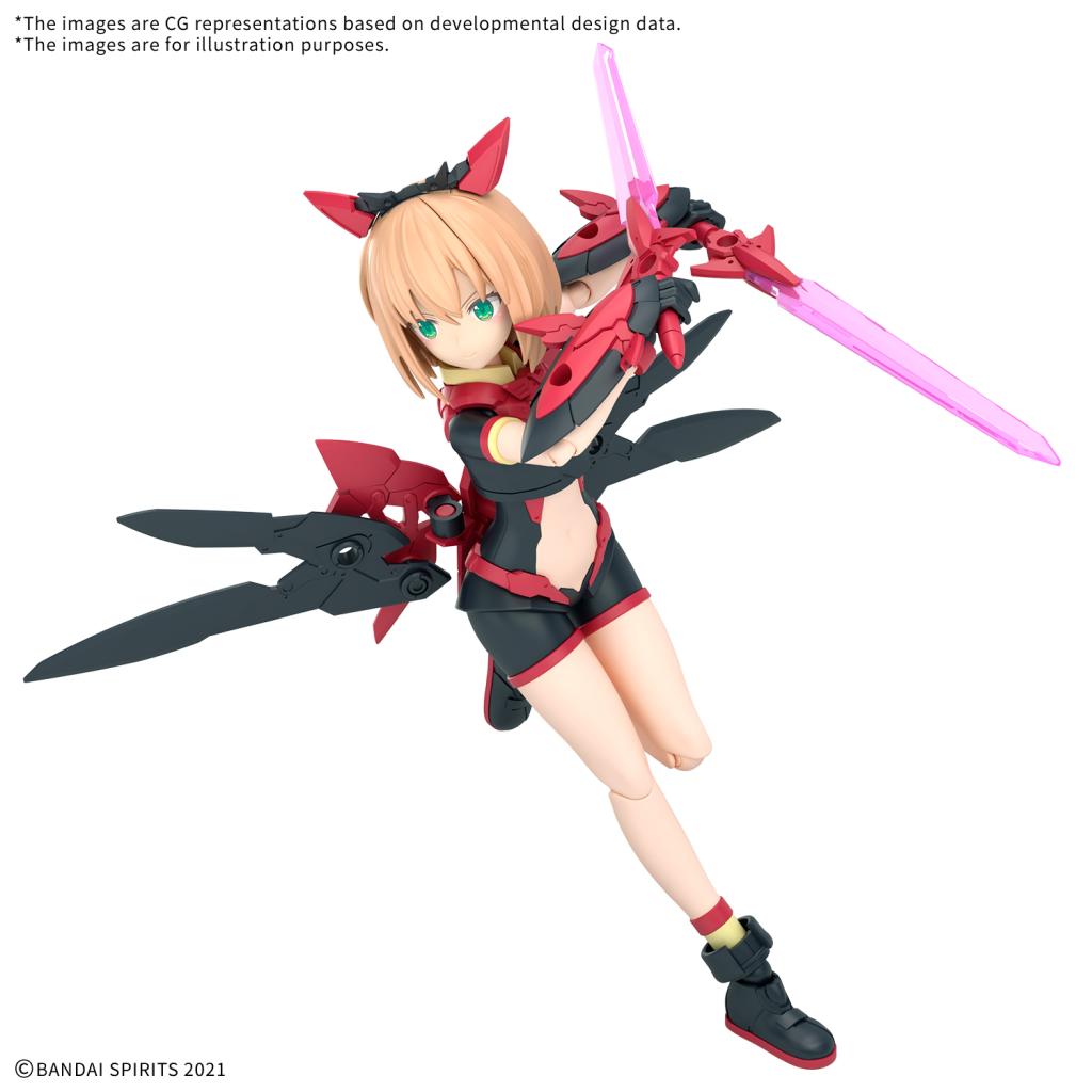 30MS - Tiasha (Dahlia wear) (Color B) - Model Kit - 3