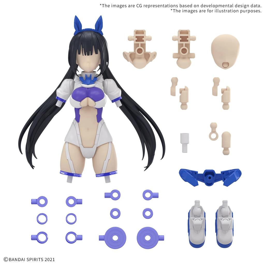 30MS - Option parts set 21 (Sprint costume) (Color B) - Model Kit - 2