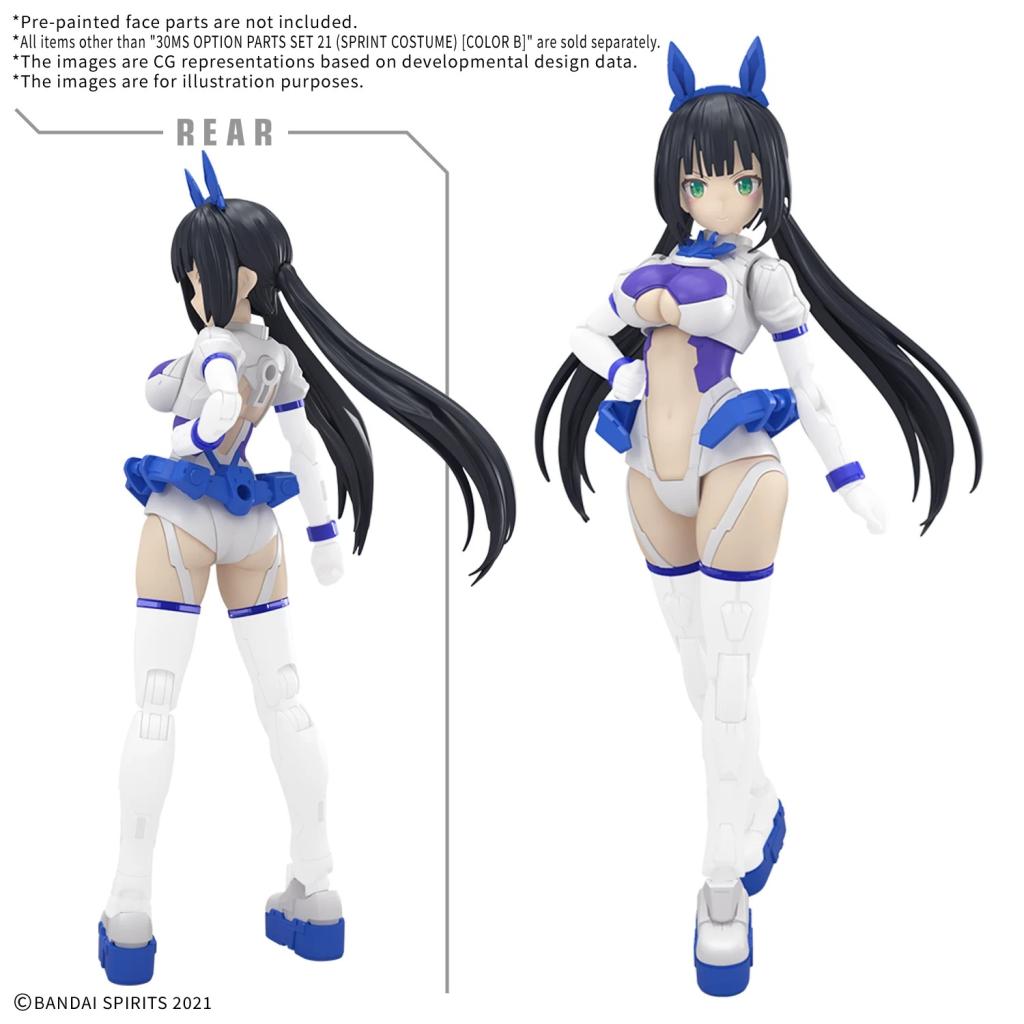 30MS - Option parts set 21 (Sprint costume) (Color B) - Model Kit - 3