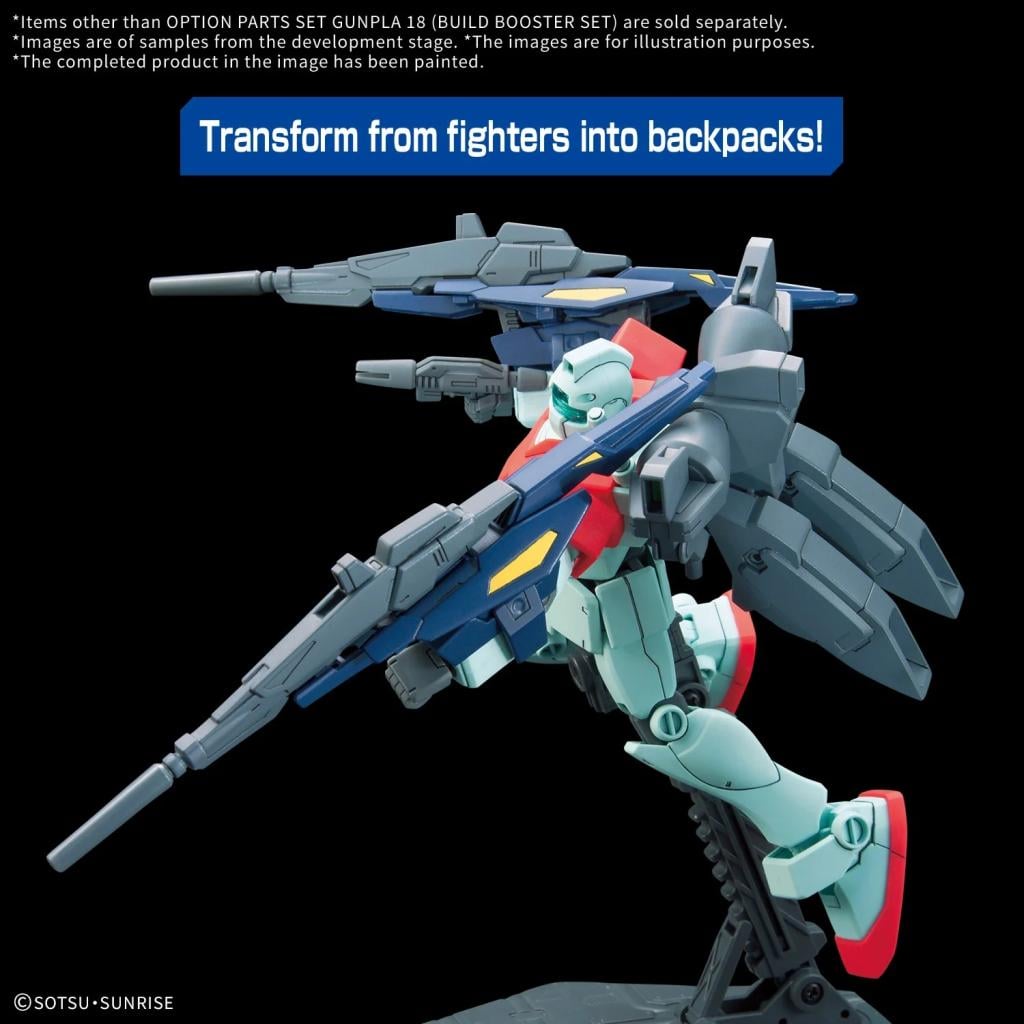GUNDAM - Option parts set Gunpla 18 (Build booster set) - Model Kit - 6