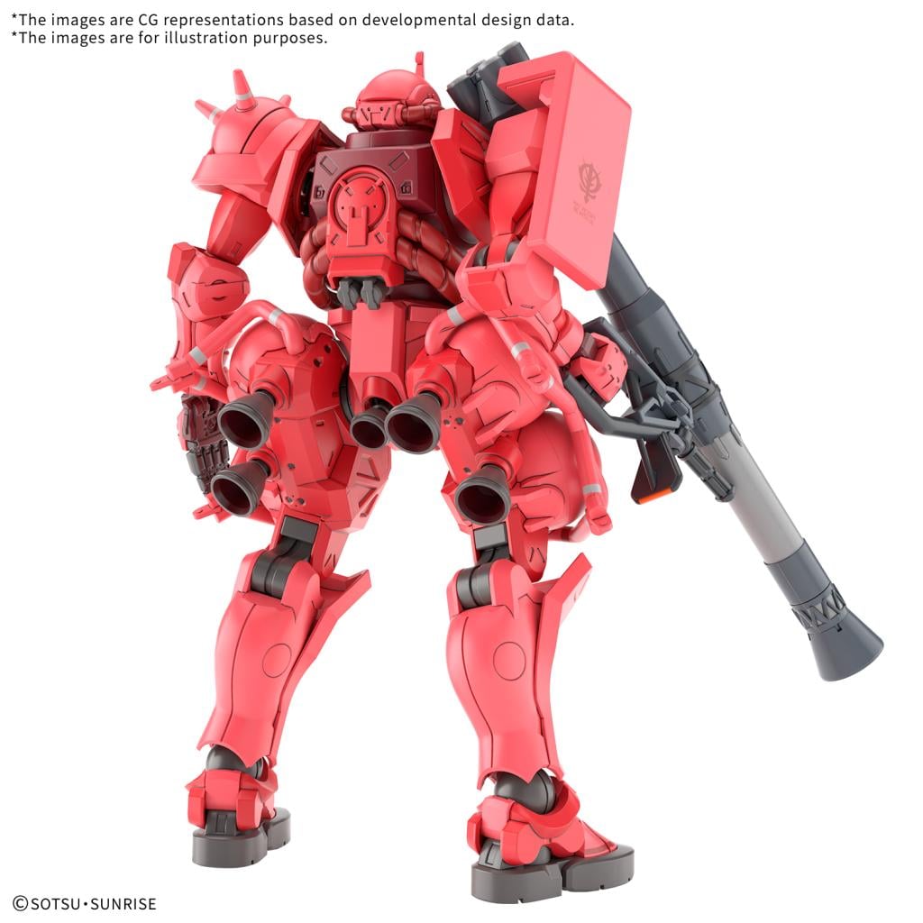GUNDAM - HG 1/144 Char's Zaku (GQ) - Model Kit - 2