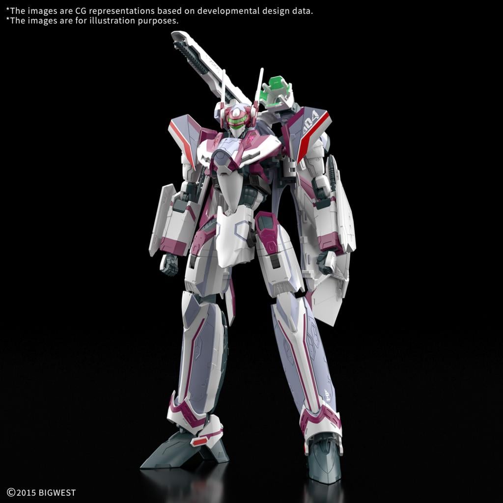 MACROSS - HG 1/100 VF-31C Siegfried (Farina Jenius) Deluxe - Model Kit - 4