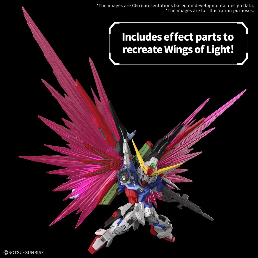 GUNDAM - MGSD Destiny Gundam - Model Kit - 6
