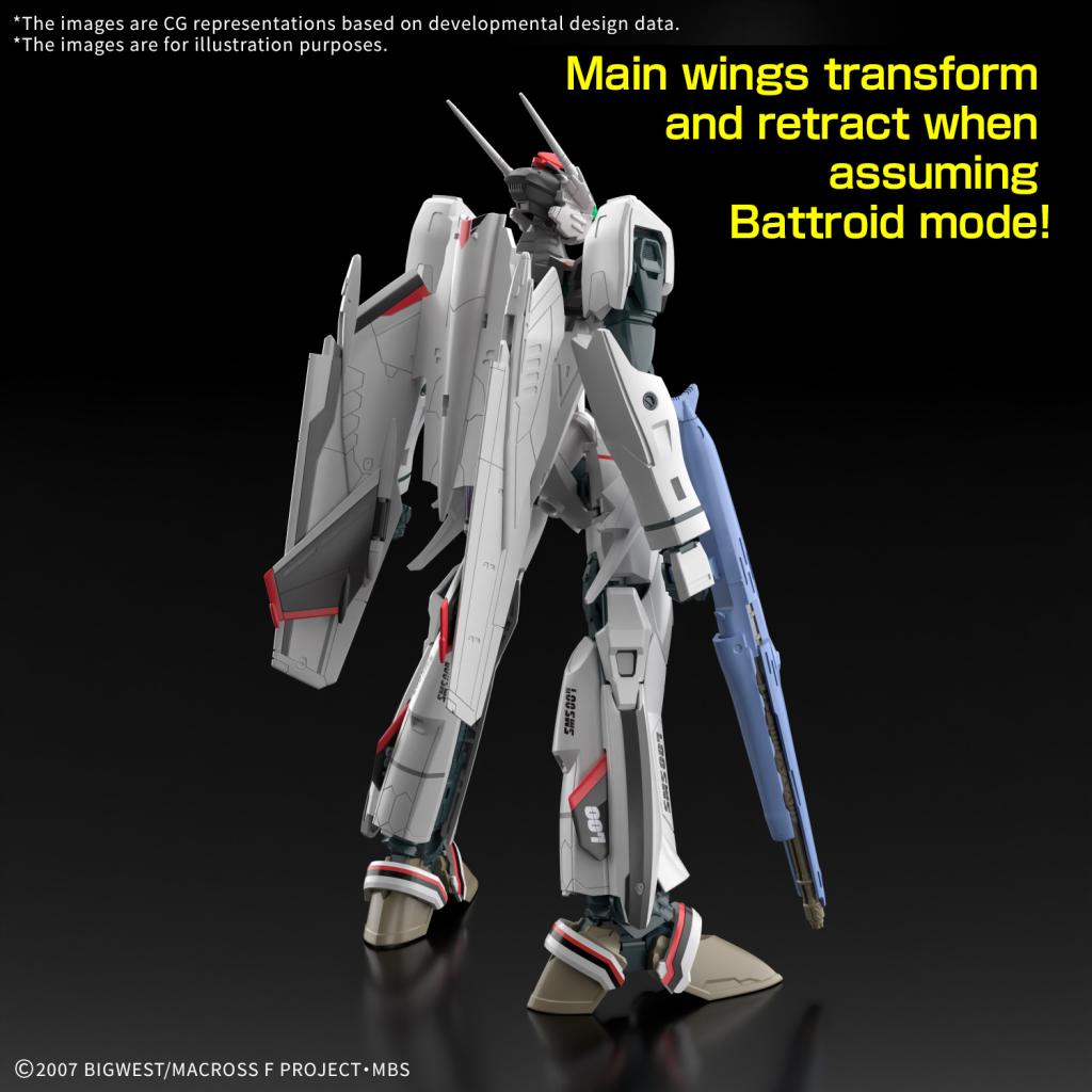 MACROSS - HG 1/100 VF-25F Messiah Valkyrie Alto Custom - Model Kit - 2