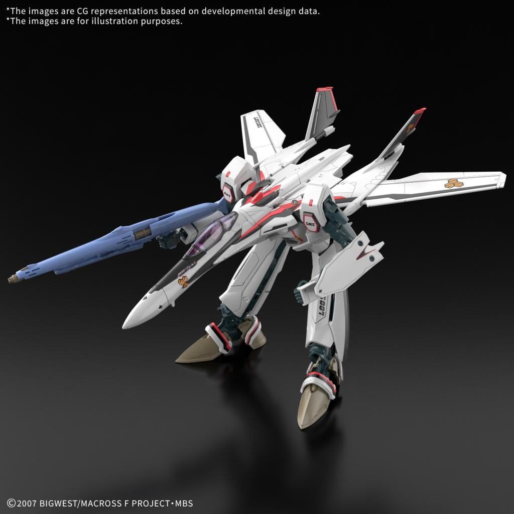 MACROSS - HG 1/100 VF-25F Messiah Valkyrie Alto Custom - Model Kit - 3