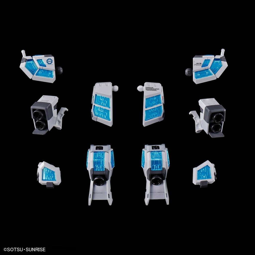 GUNDAM - 1/144 RX-78F00/E (EX-001 G.L.R.S.S.) Chemical - Model Kit - 4