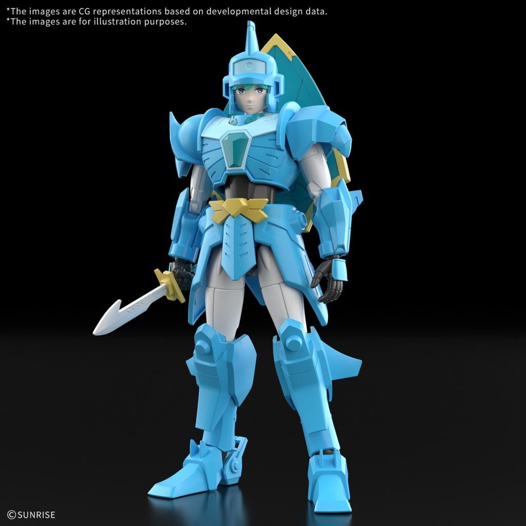 SAMURAI TROOPER -30MF Yoroi-Shinden Samurai Troopers Water - Model Kit - 2